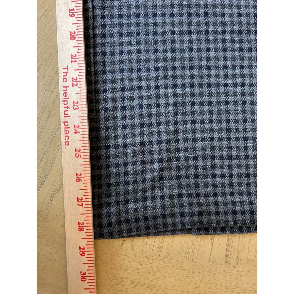 NWT J Jill Checker Plaid stretch wide leg pants petite L career comfy casual $89 - Picture 6 of 15